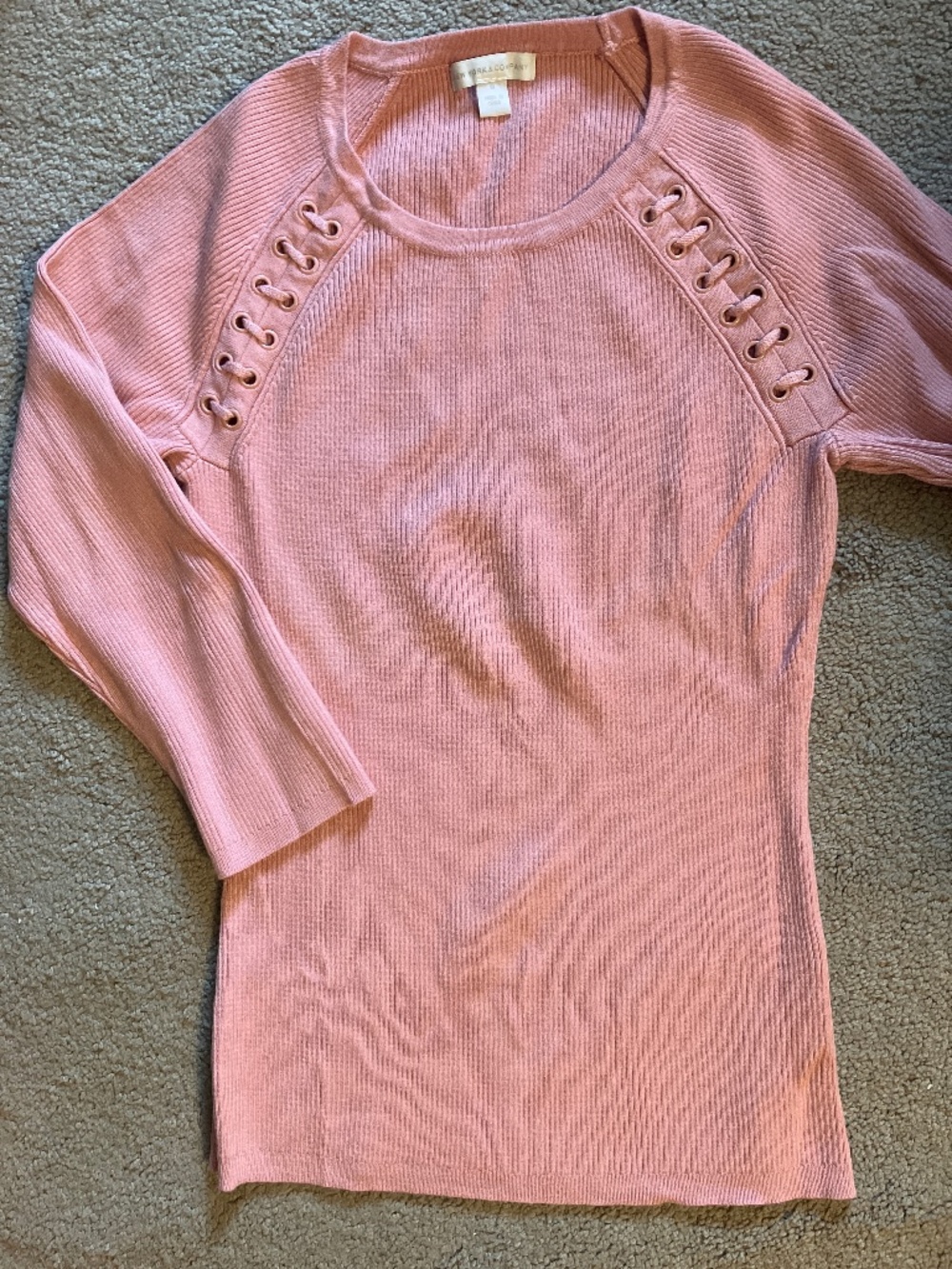 New York and Co Pink Sweater